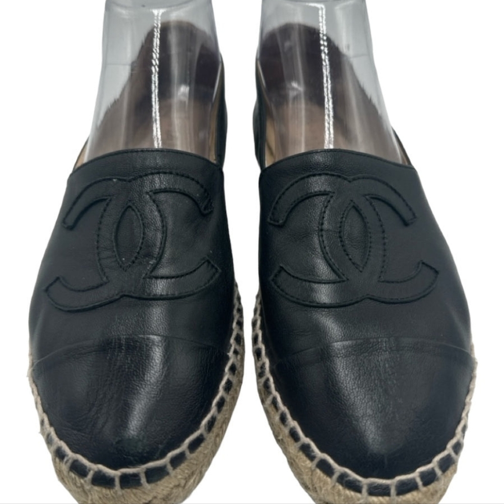 Chanel Espadrille Lambskin Black - Picture 3 of 5